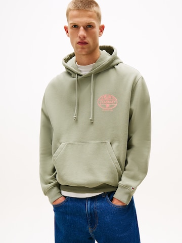 Sweat-shirt 'NOVELTY' Tommy Jeans en vert