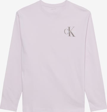 Calvin Klein Jeans Paita värissä lila: etupuoli
