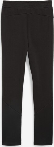 PUMA Slim fit Workout Pants 'evoStripe' in Black