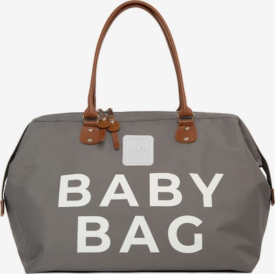 Bagmori Torba za pelene u smeđa / siva / bijela, Pregled proizvoda