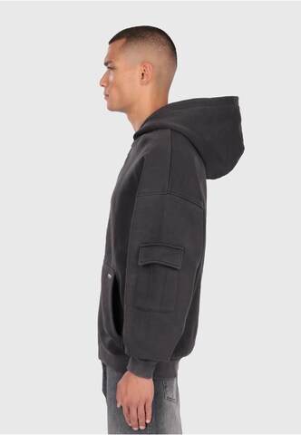 Dropsize Sweatjacke in Schwarz