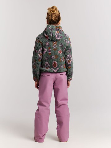 PROTEST Fleece jas 'PRTKylee JR' in Bruin