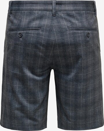Only & Sons Regular Chino Pants 'Mark' in Blue