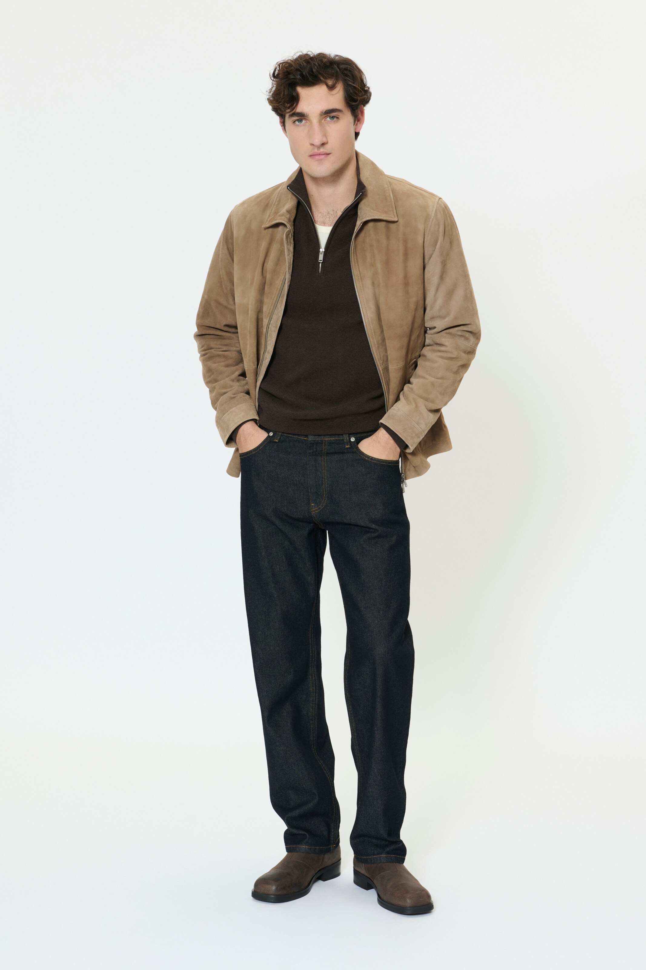 Matinique Loosefit Jeans 'Leland' i blå