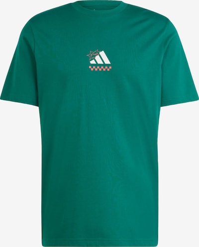 ADIDAS SPORTSWEAR Koszulka funkcyjna 'Lounge Pizza' w kolorze szmaragdowy / jasnoczerwony / białym, Podgląd produktu