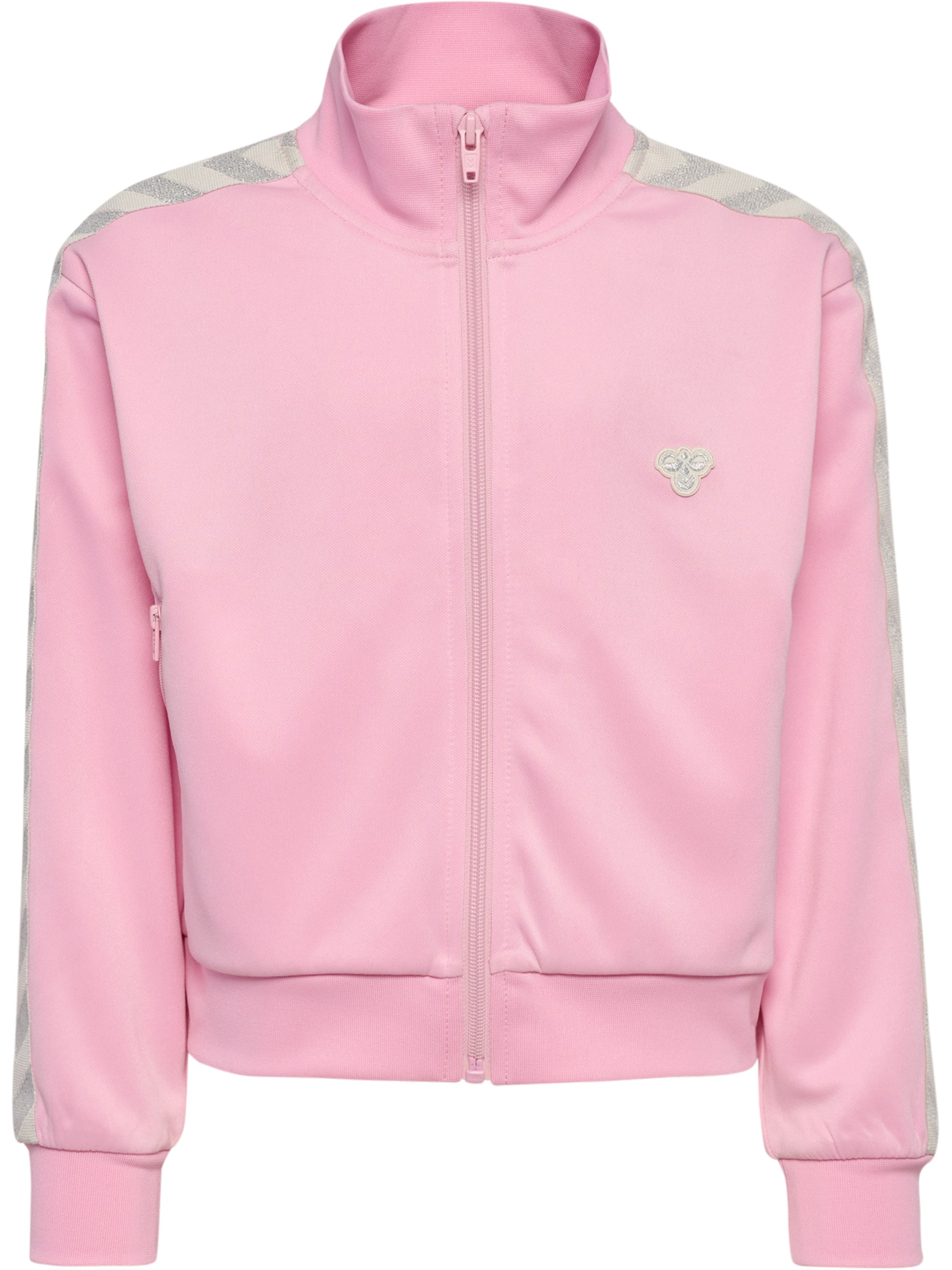 Hummel Sweat jacket in Pink: front