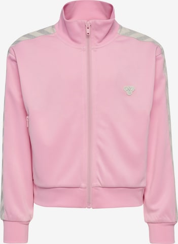 Hummel Sweat jacket in Pink: front