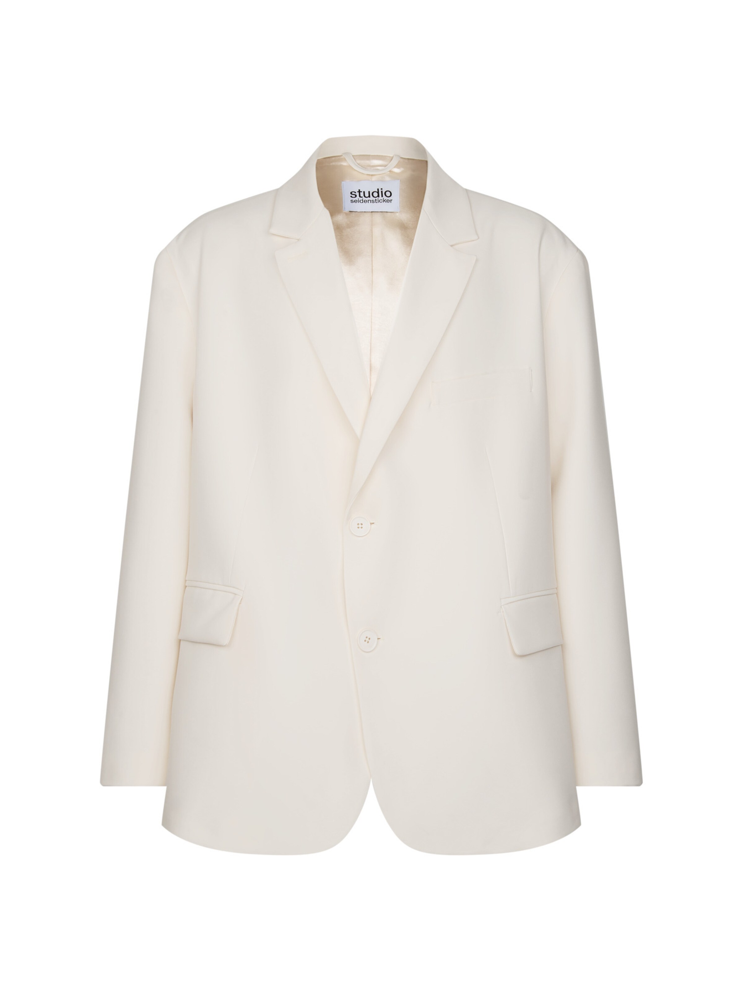 Fit confort Veste de costume Studio Seidensticker en blanc