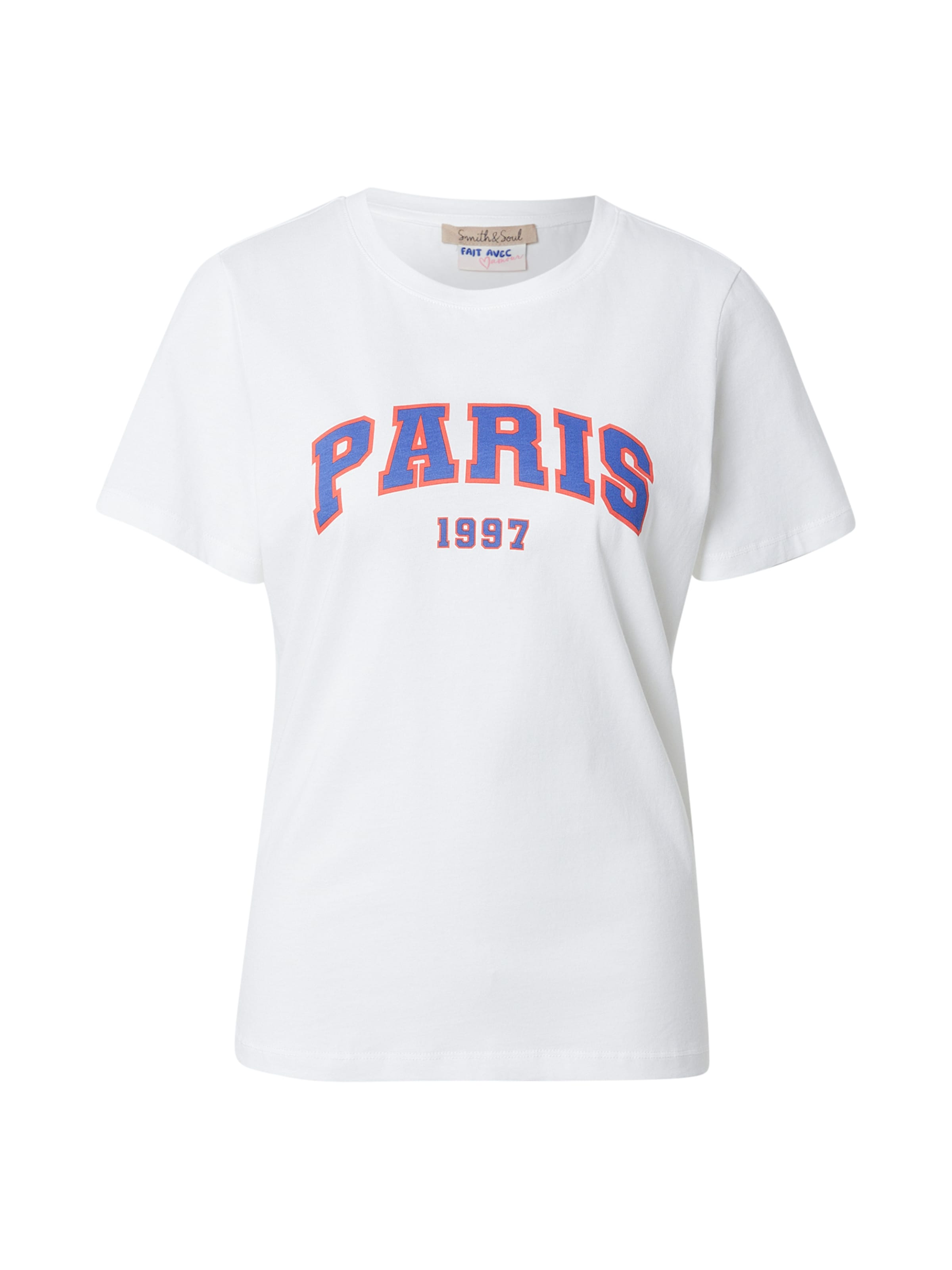 T-shirt Smith&Soul en blanc : devant