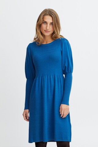 Fransa Dress in Blue: front