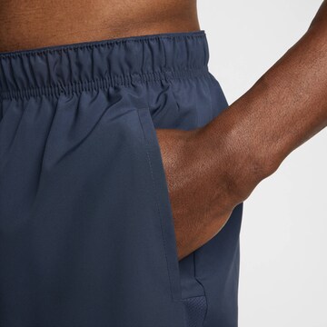 NIKE Regular Workout Pants in Blue