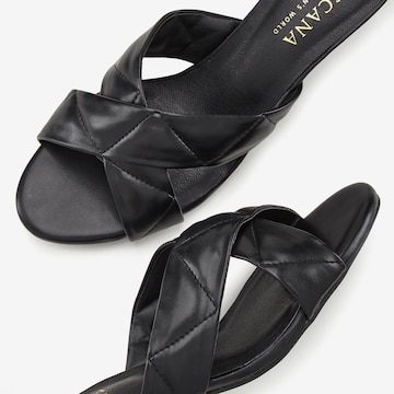 LASCANA Mules in Black