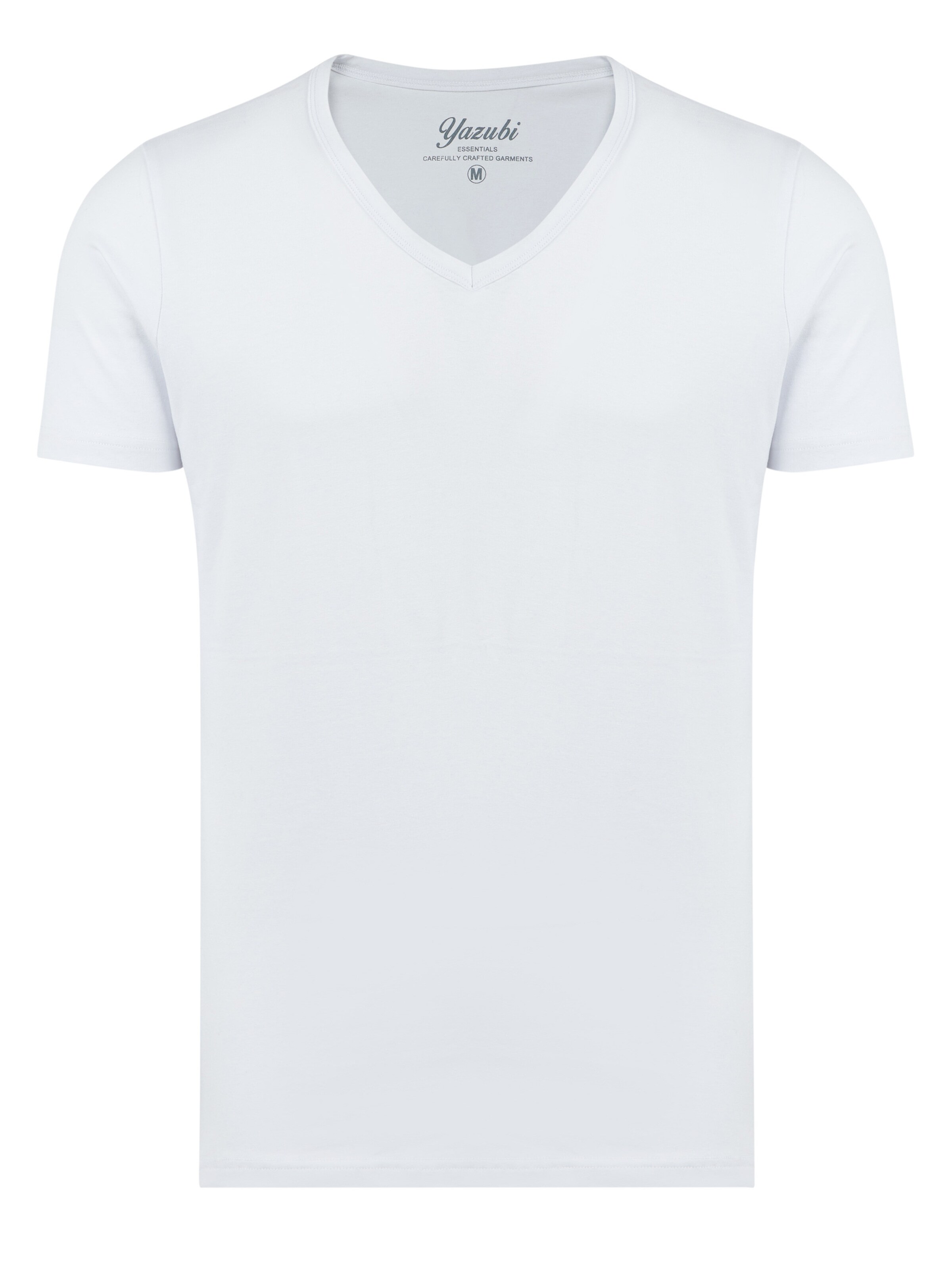 yazubi Shirt 'Mythic V' in White