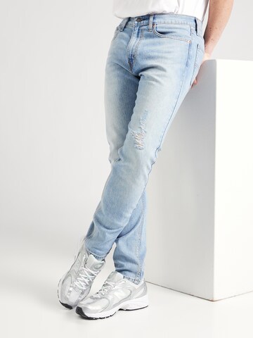 LEVI'S ® Slimfit Jeans '515' in Blauw: voorkant