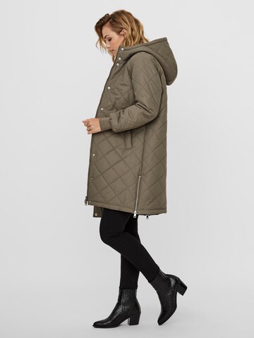 VERO MODA Between-Seasons Coat 'Louise' in Grey