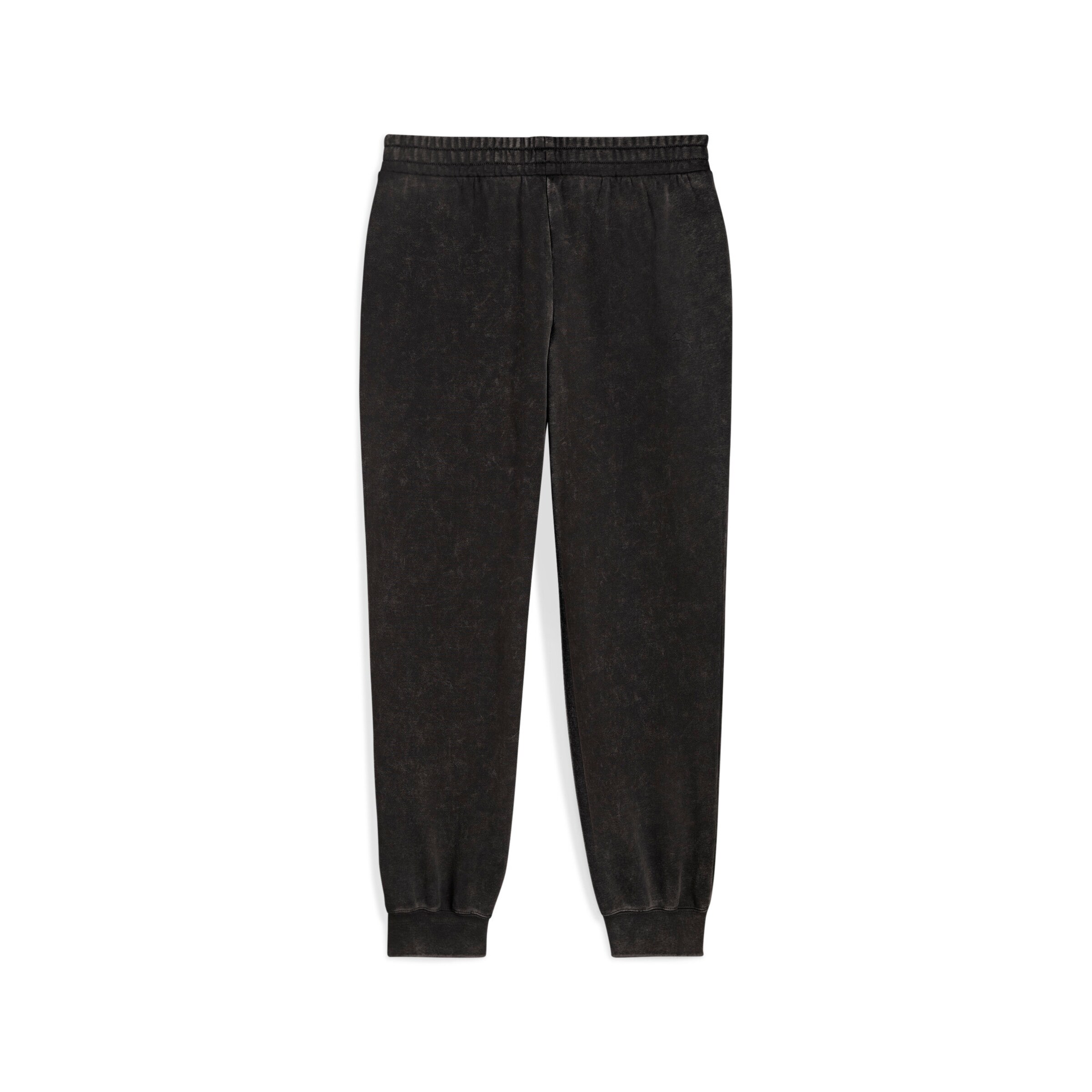 PUMA Tapered Workout Pants in Black: front