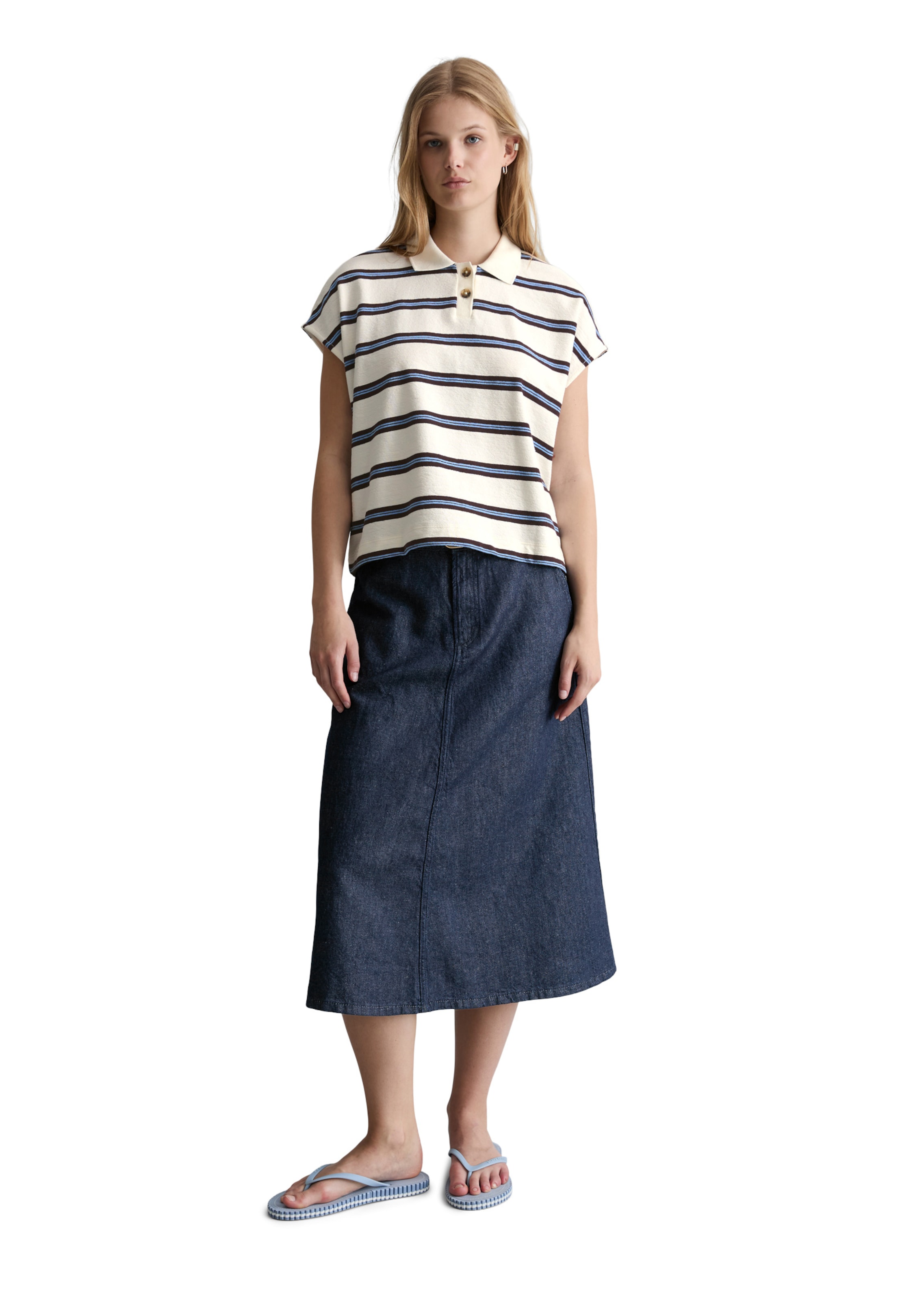 Marc O'Polo DENIM Poloshirt in Beige