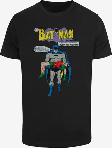 T-Shirt 'Batman - Robin Dies' Merchcode en noir : devant
