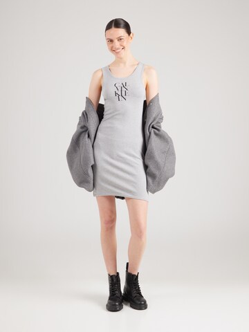 Calvin Klein Jeans Dress in Grey: front