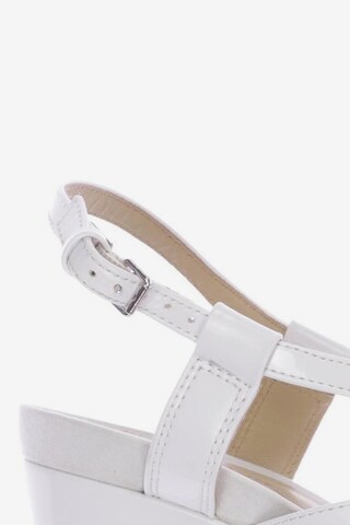 GEOX Sandals & High-Heeled Sandals in 41 in White