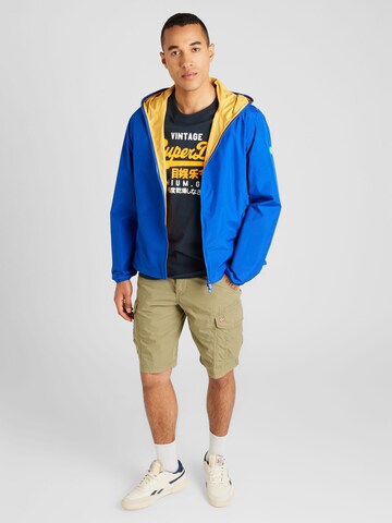 SAVE THE DUCK Between-Season Jacket 'ZAYN' in Blue