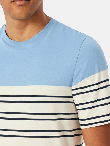 SCHIESSER Pyjama lang ' Casual Nightwear ' in Blauw