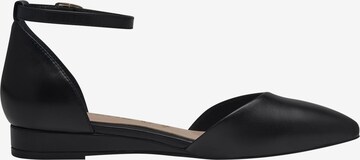 TAMARIS Ballet Flats in Black