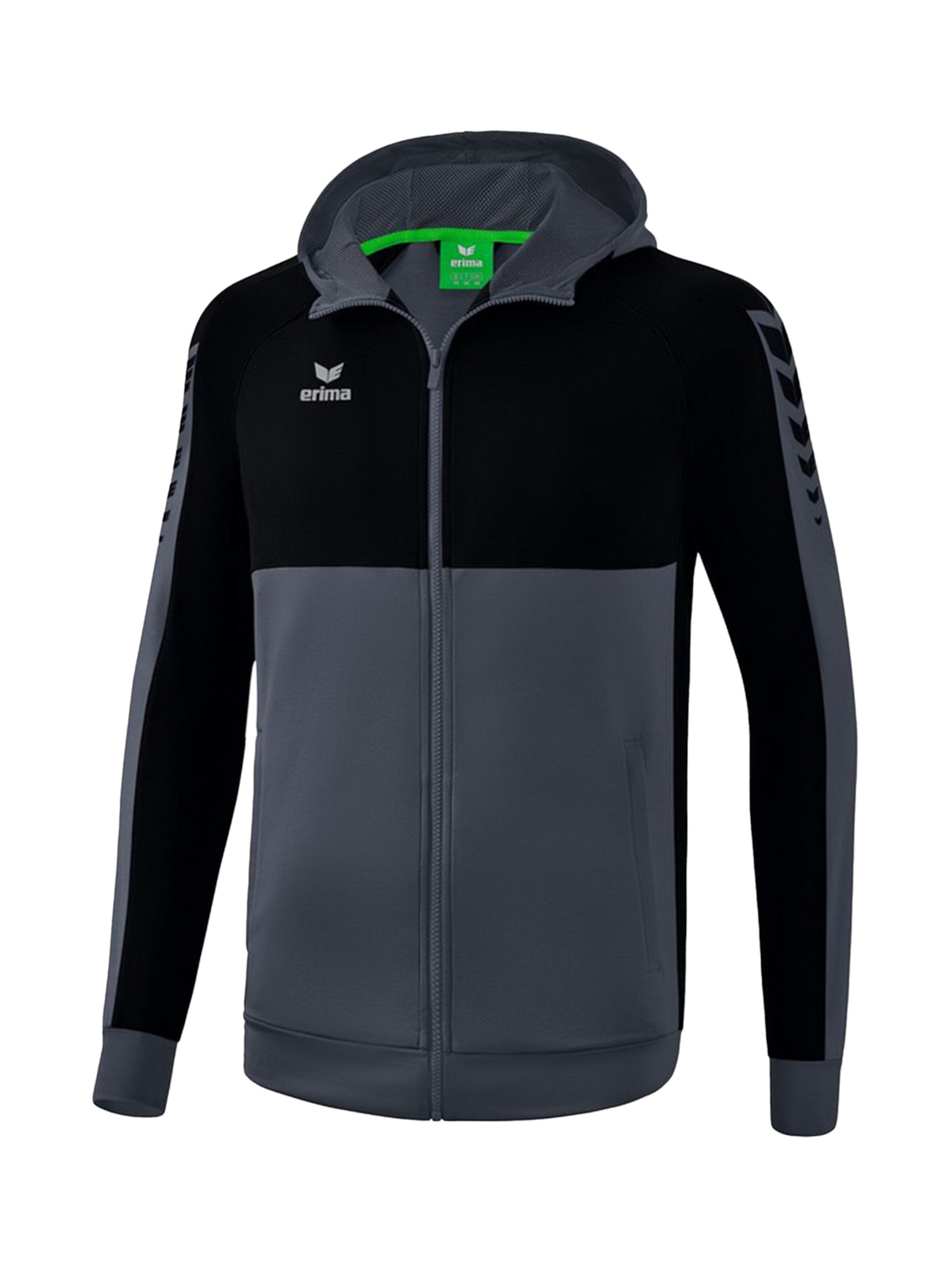 ERIMA Sportjacke in Grau: Vorderseite
