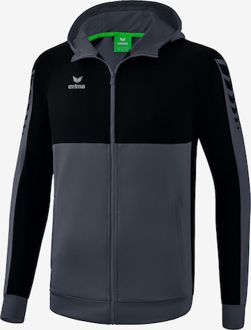 ERIMA Trainingsjacke in Grau: Vorderseite