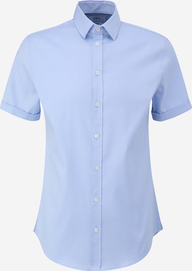 s.Oliver BLACK LABEL Hemd in hellblau, Produktansicht