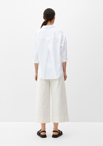 s.Oliver BLACK LABEL Bluse in Weiß