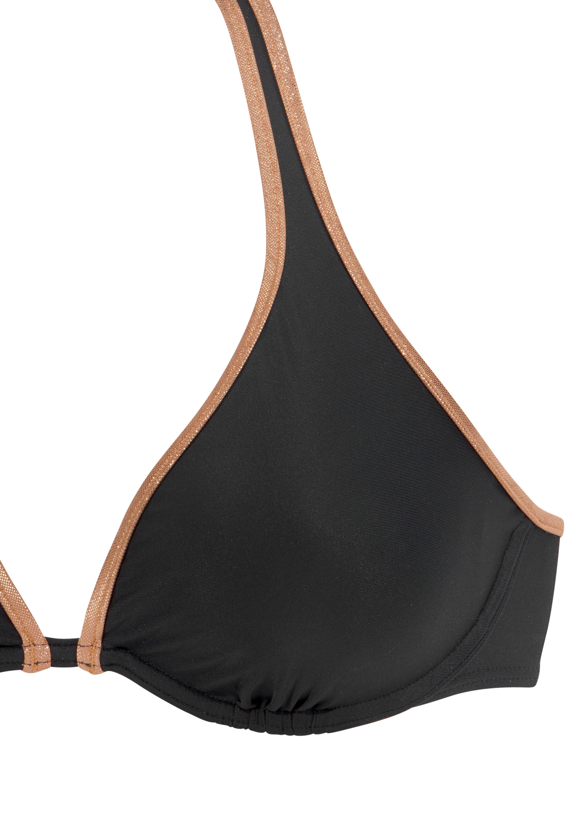 Bruno Banani Balconette Bikini top in Black