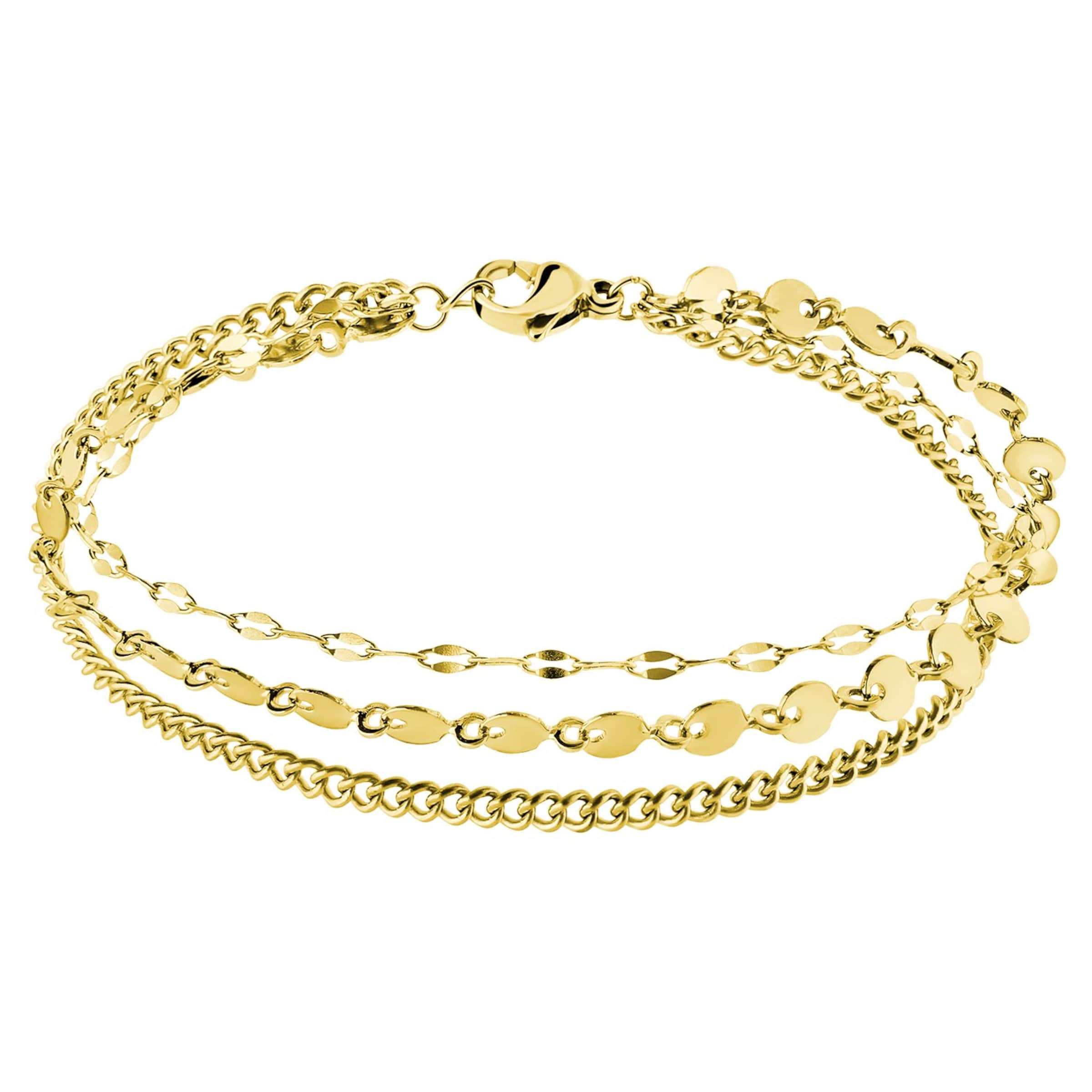 Lucardi Armband in Goud: voorkant