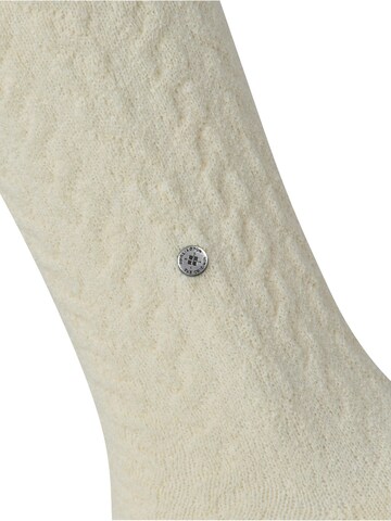 BURLINGTON Socks 'Cable' in Beige