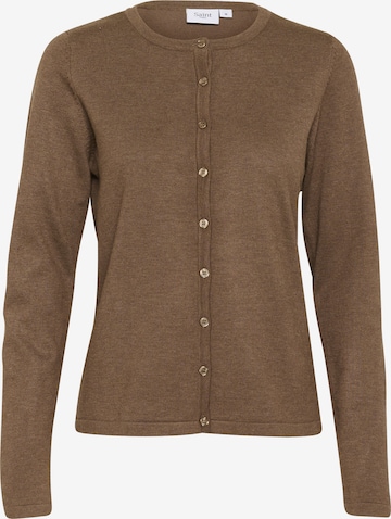 Geacă tricotată 'SZ Mila' de la SAINT TROPEZ pe maro: față