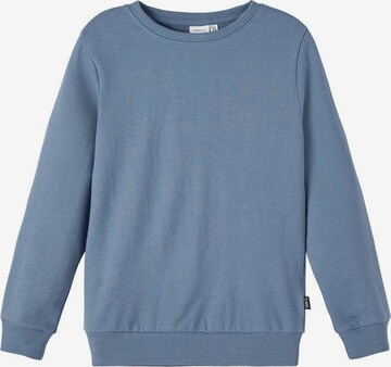 Sweat NAME IT en bleu : devant