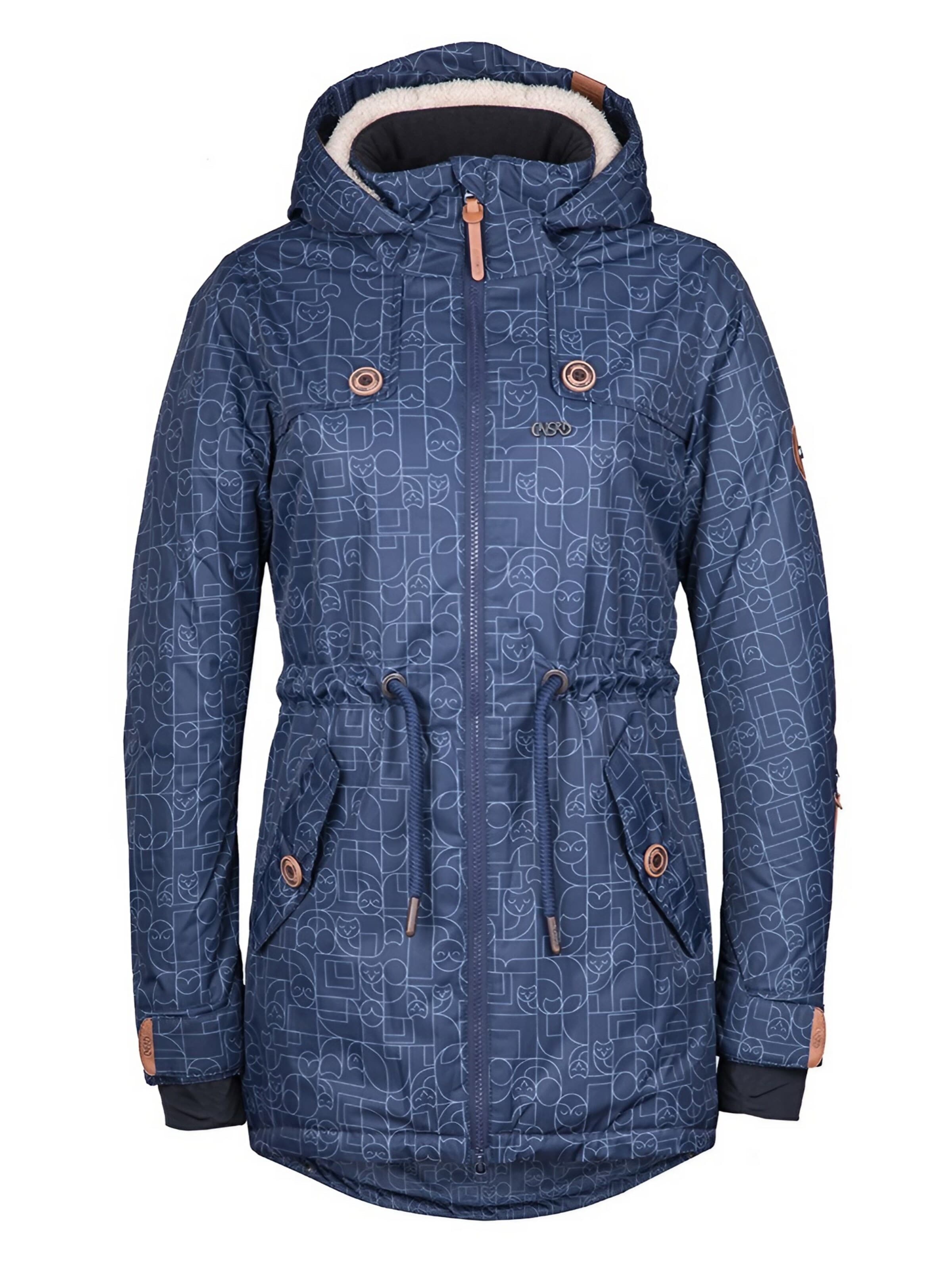 CNSRD Between-seasons parka 'CHARLOTTE' in Blue