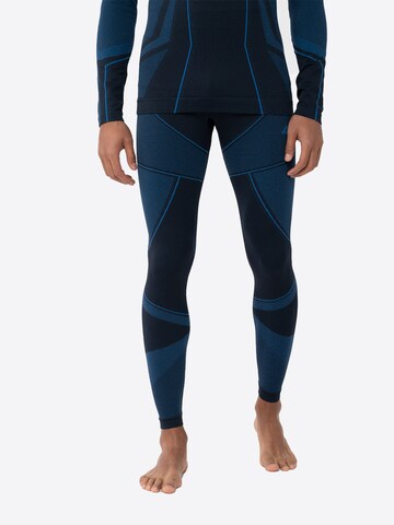 4F Skinny Sports trousers in Blue: front