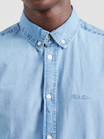 Pepe Jeans Regularny krój Koszula 'CLASSIC' w kolorze niebieski