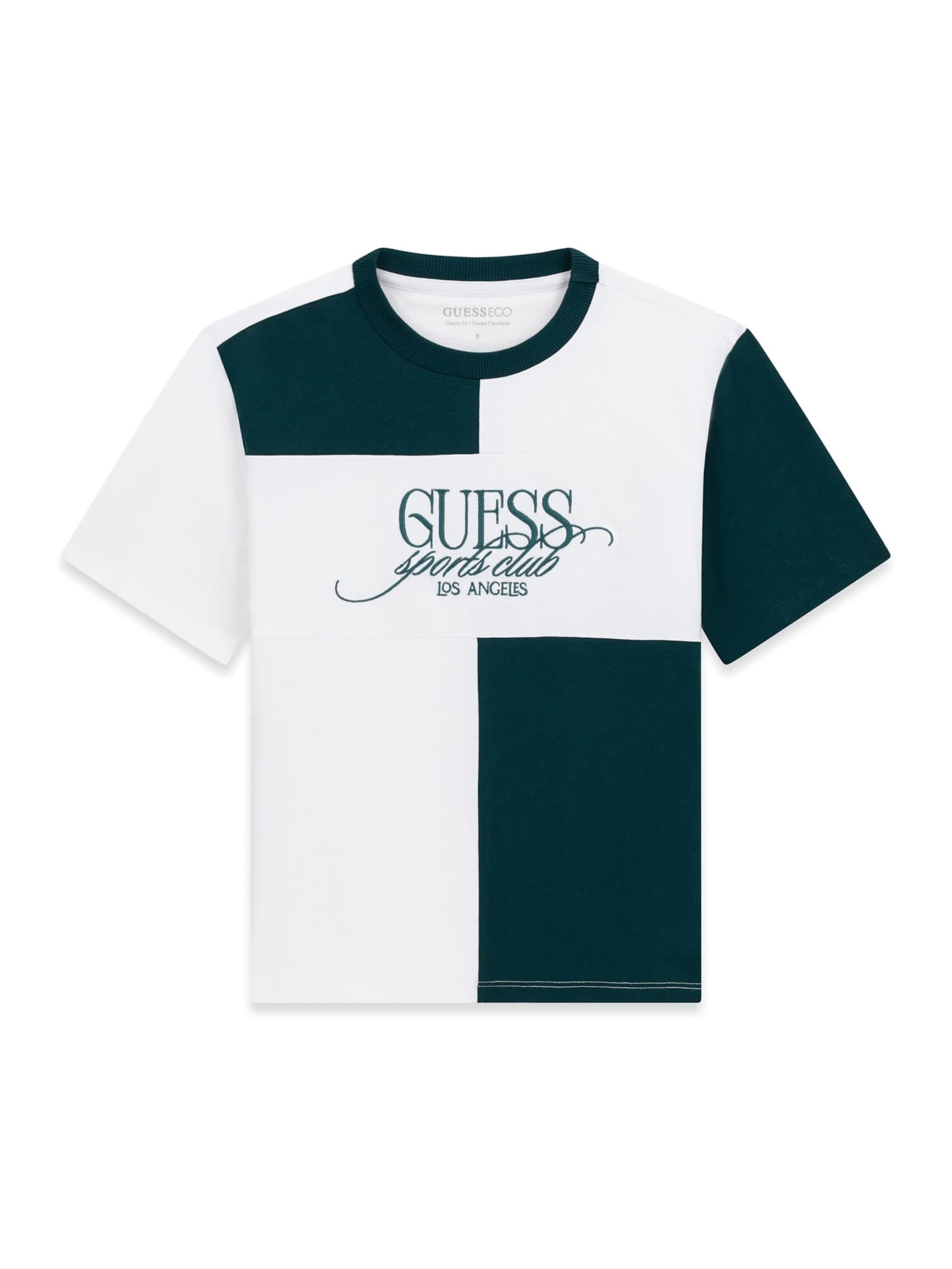 GUESS Shirt in 128 in Dark green / White, Item view