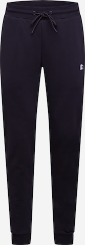 Starter Black Label Tapered Broek 'Essential' in Zwart: voorkant