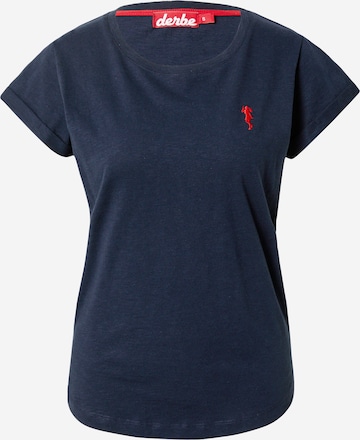 Derbe Shirt in Blauw: voorkant