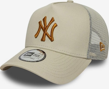 NEW ERASportska šilterica '9FORTY New York Yankees MLB Essential' - bež boja: prednji dio