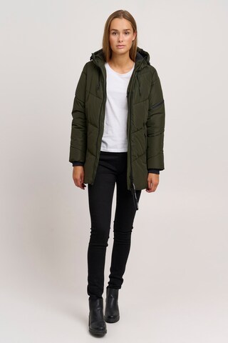 Oxmo Winterjas 'Junchen' in Groen