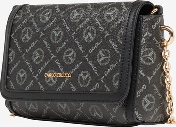 Carlo Colucci Shoulder Bag 'Delia' in Black