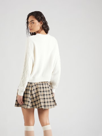 HOLLISTER Sweter w kolorze biały