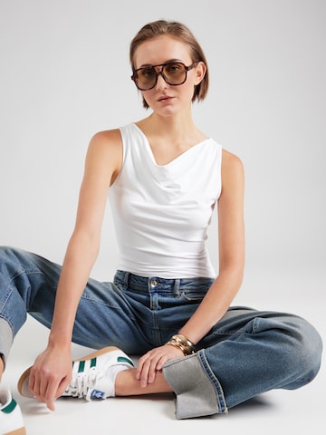 VILA - Top 'VIKenza' en blanco: frente