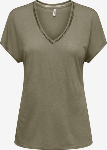 ONLY Koszulka 'ONLPENNY' w kolorze zielony: przód
