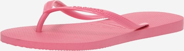 HAVAIANAS T-Bar Sandals in Pink: front