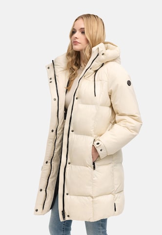 NAVAHOO Wintermantel in Beige